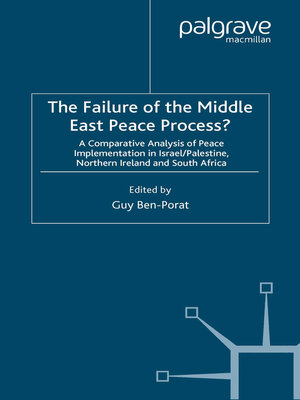 cover image of The Failure of the Middle East Peace Process?